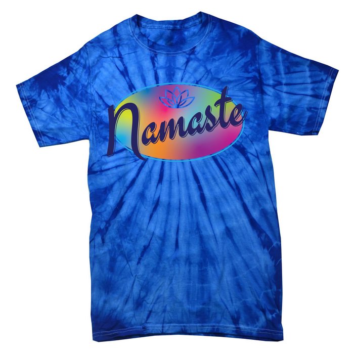 Namaste Colorful Yoga Gift Tie-Dye T-Shirt