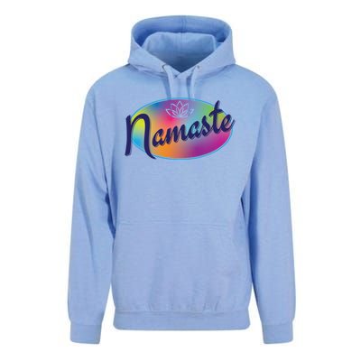 Namaste Colorful Yoga Gift Unisex Surf Hoodie