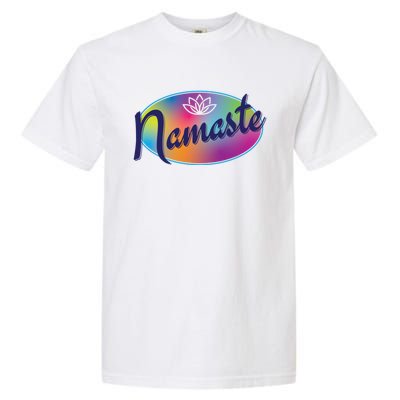 Namaste Colorful Yoga Gift Garment-Dyed Heavyweight T-Shirt