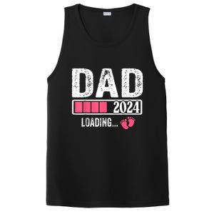 New Dad 1st Time Dad Est 2024 Promoted To Daddy 2024 Father PosiCharge Competitor Tank