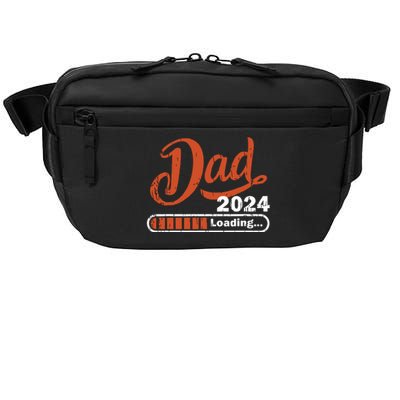 New Dad 1st Time Dad Est 2024 Promoted To Daddy 2024 Father Crossbody Pack