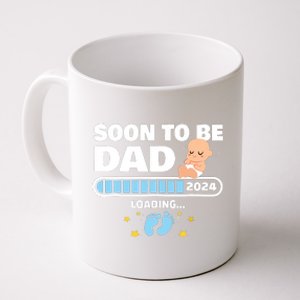 New Dad 1st Time Dad Est 2024 Promoted To Daddy 2024 Father Coffee Mug