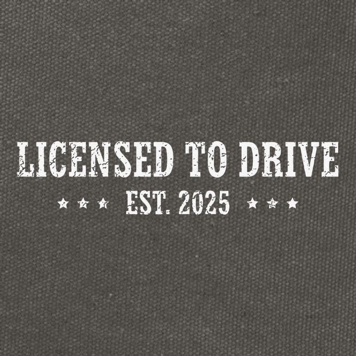 New Driver 2025 Male Driver Licensen Driver Gift Cotton Canvas Backpack