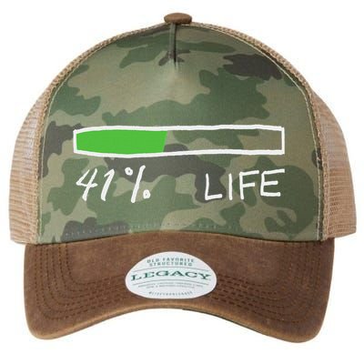 Nas Daily 41 Life Legacy Tie Dye Trucker Hat