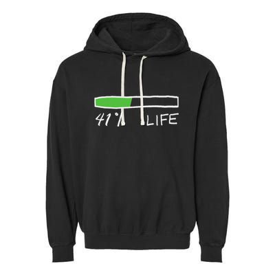 Nas Daily 41 Life Garment-Dyed Fleece Hoodie