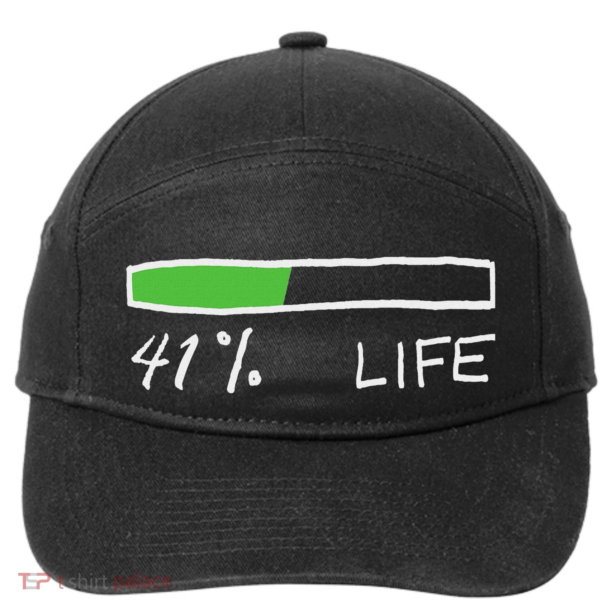 Nas Daily 41 Life 7-Panel Snapback Hat