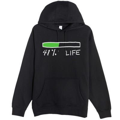 Nas Daily 41 Life Premium Pullover Hoodie