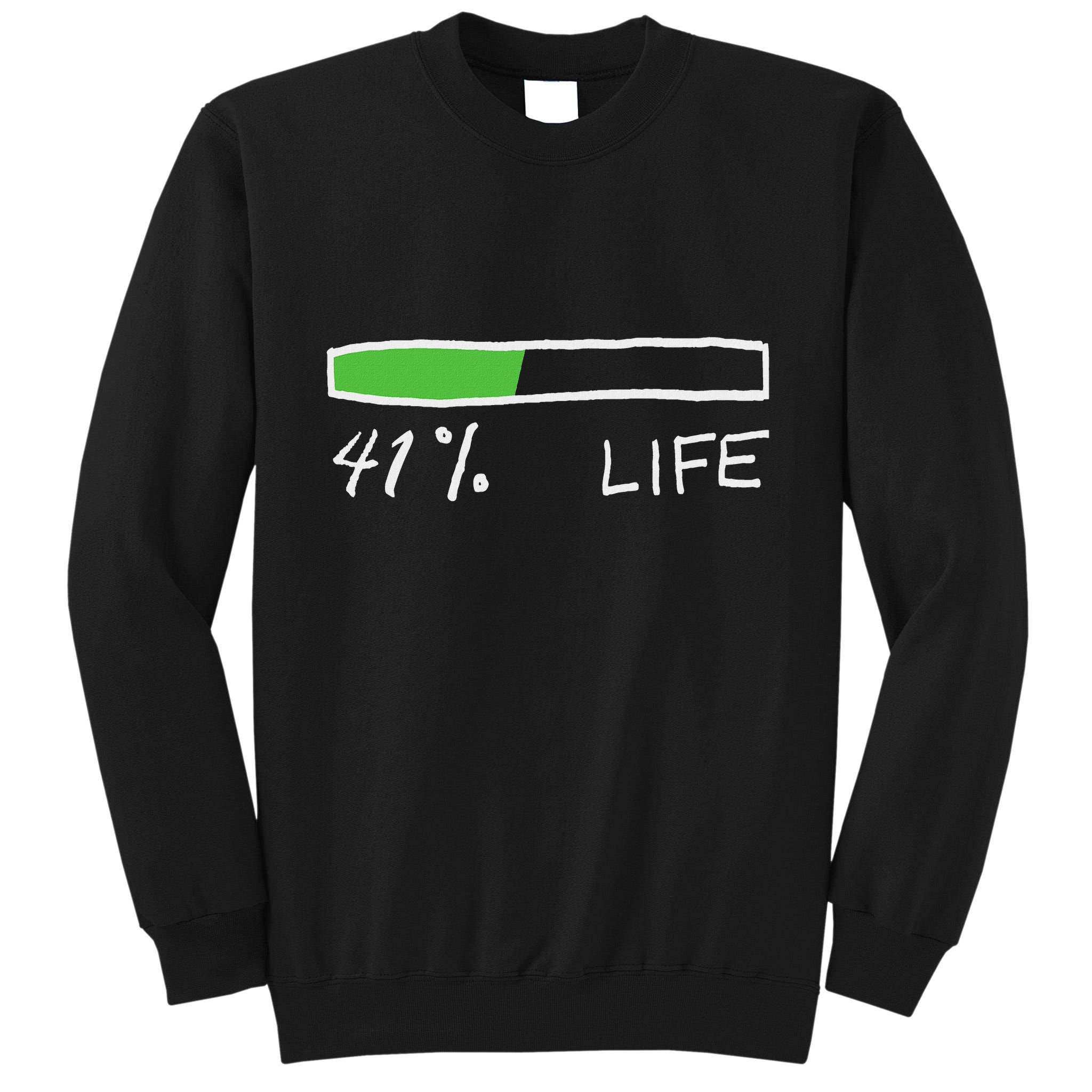 Nas Daily 41 Life Tall Sweatshirt