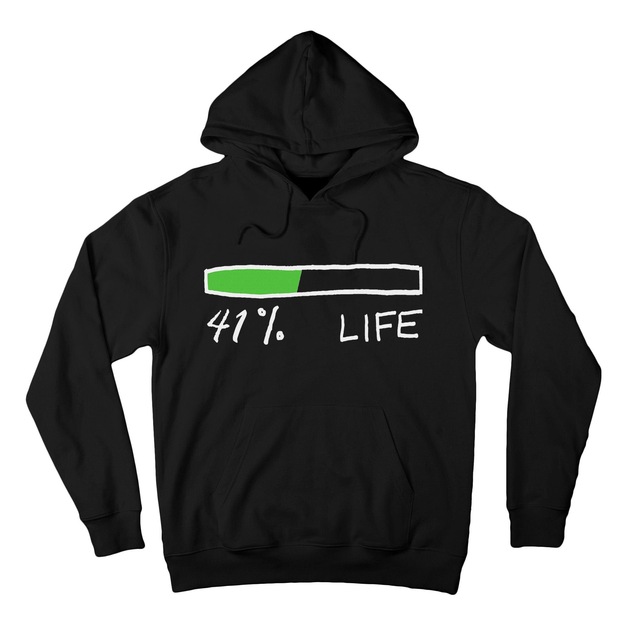 Nas Daily 41 Life Tall Hoodie