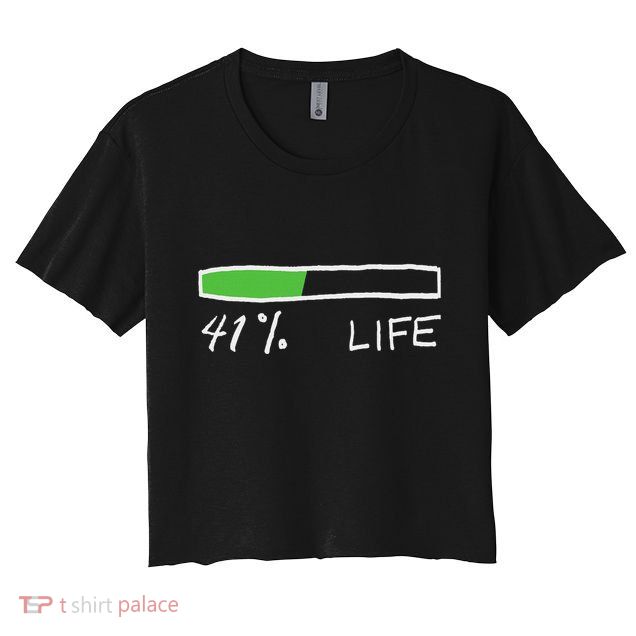 Nas Daily 41 Life Crop Top