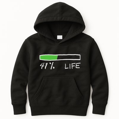 Nas Daily 41 Life Kids Hoodie