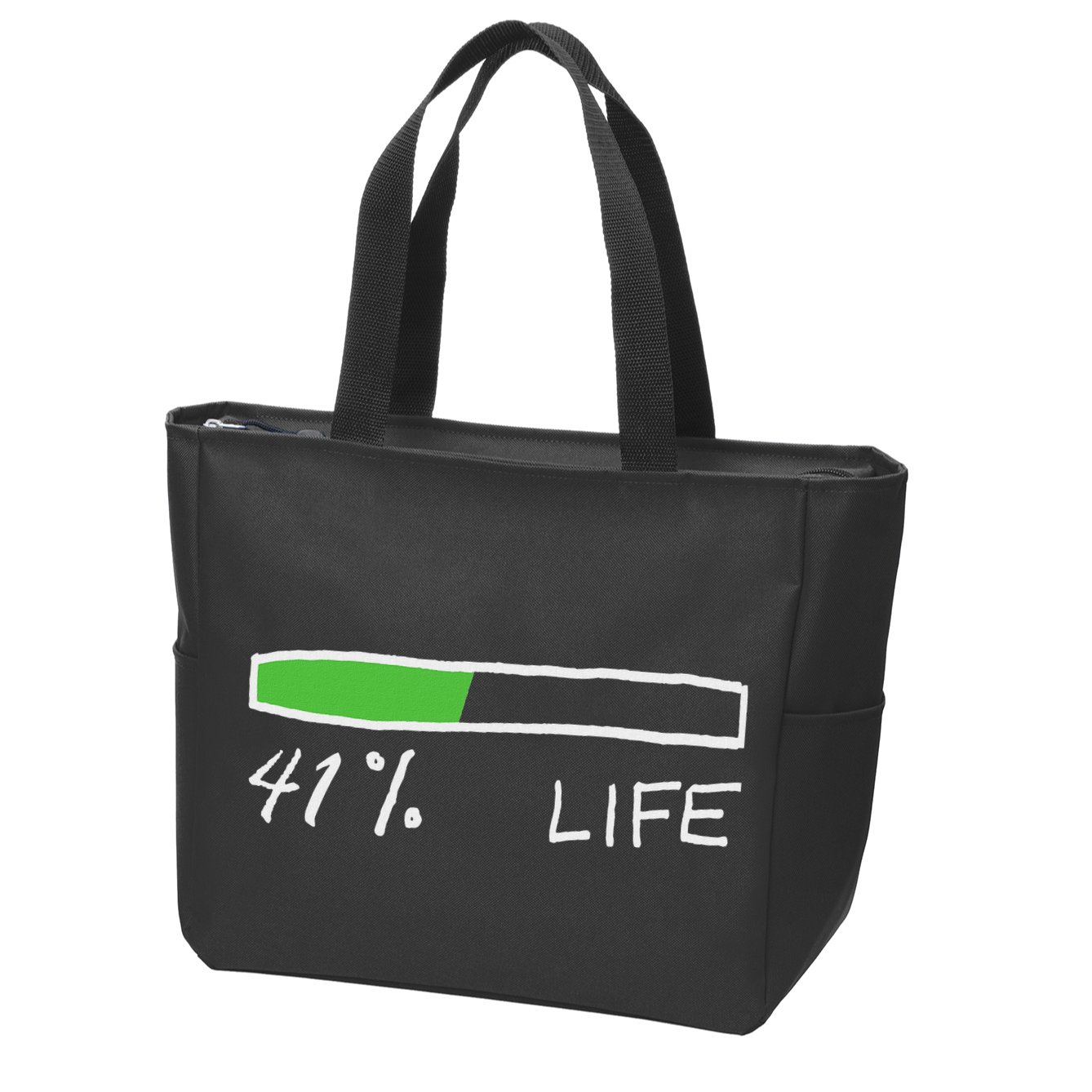 Nas Daily 41 Life Zip Tote Bag