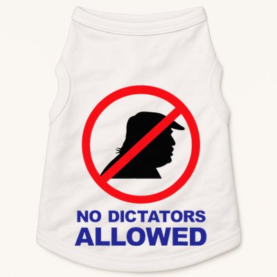 No Dictators Allowed Doggie Tank