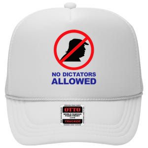 No Dictators Allowed High Crown Mesh Back Trucker Hat