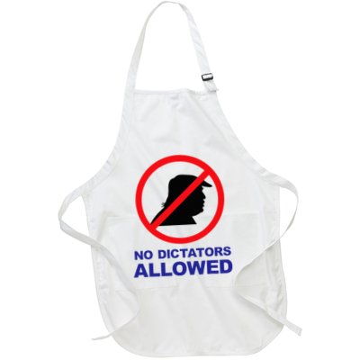 No Dictators Allowed Full-Length Apron With Pockets