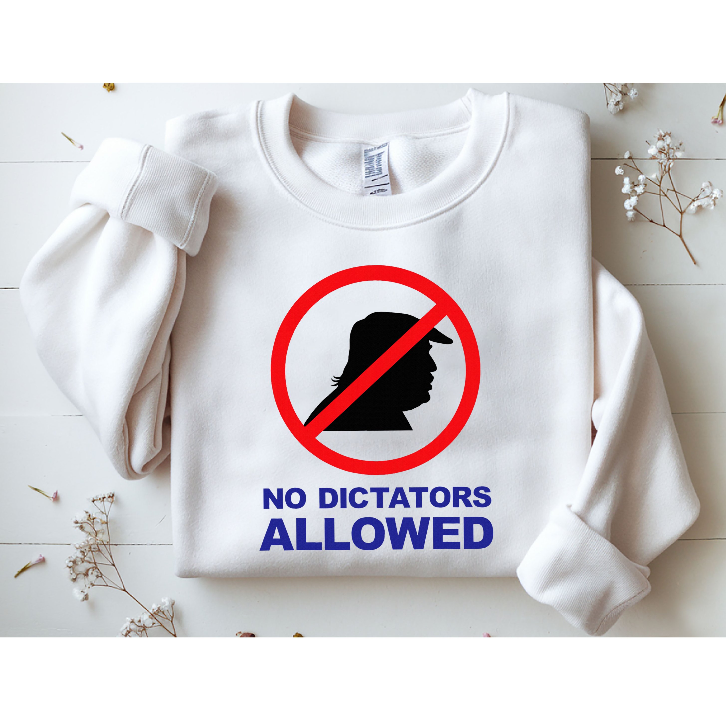 No Dictators Allowed Sweatshirt