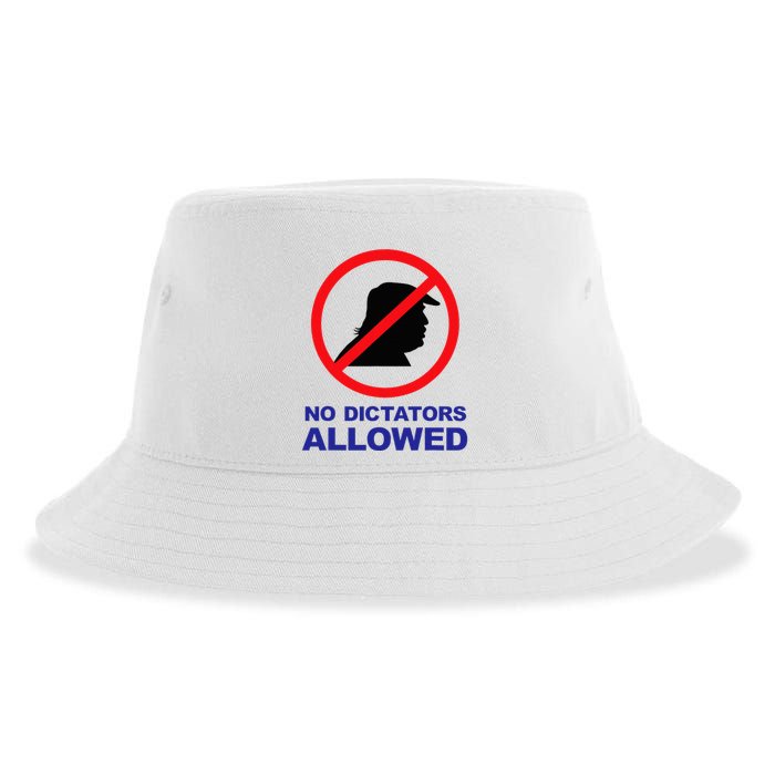 No Dictators Allowed Sustainable Bucket Hat