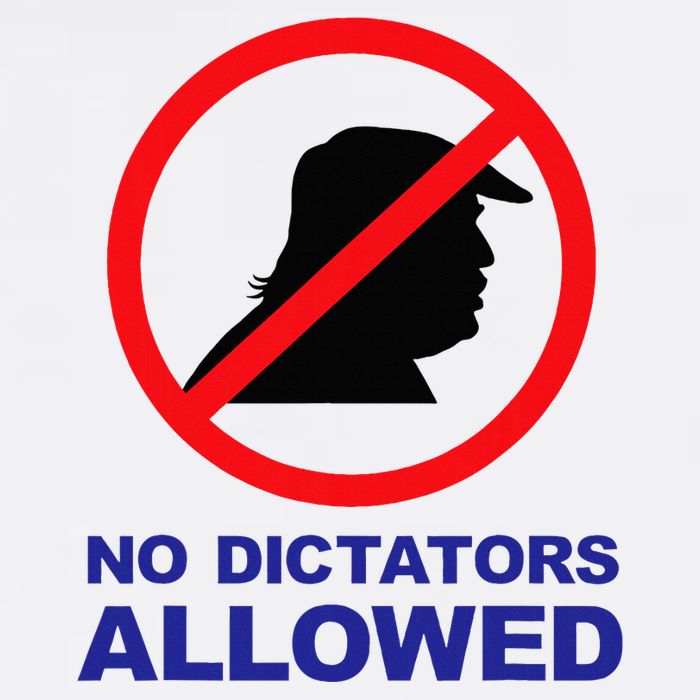 No Dictators Allowed Button