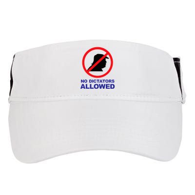 No Dictators Allowed Adult Drive Performance Visor