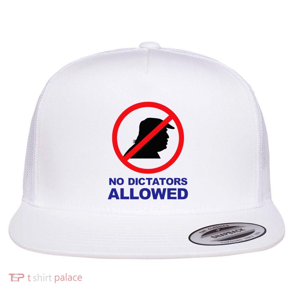 No Dictators Allowed Flatbill Hat
