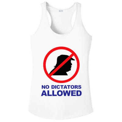No Dictators Allowed Ladies PosiCharge Competitor Racerback Tank