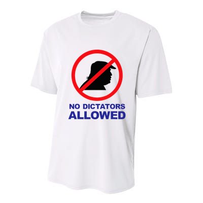 No Dictators Allowed Youth Performance Sprint T-Shirt