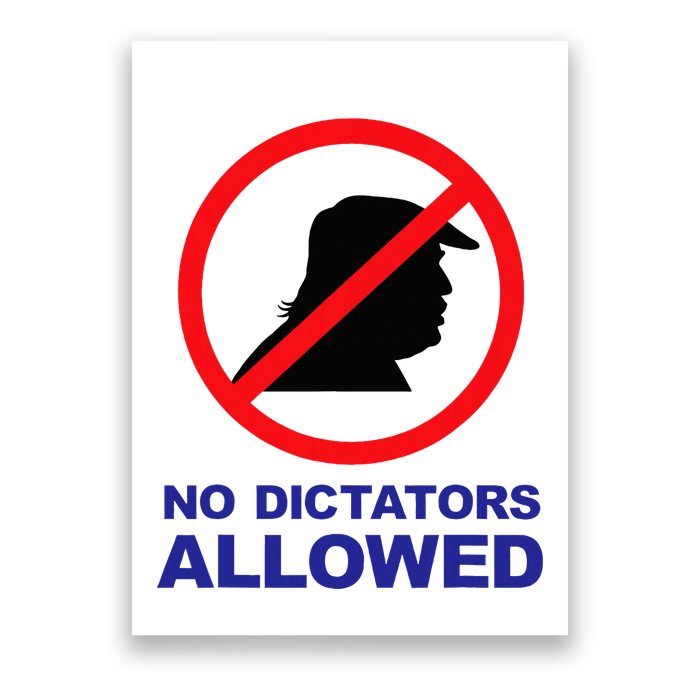 No Dictators Allowed Poster