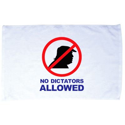 No Dictators Allowed Microfiber Hand Towel