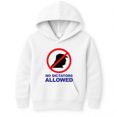 No Dictators Allowed Kids Hoodie