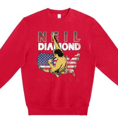 Neil Diamond America Premium Crewneck Sweatshirt