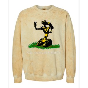 No Disassemble Apparel Colorblast Crewneck Sweatshirt