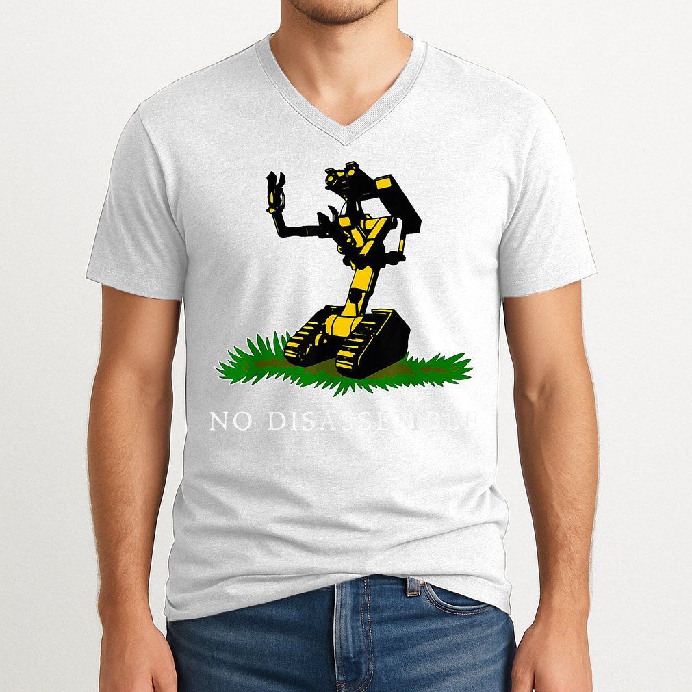No Disassemble Apparel V-Neck T-Shirt
