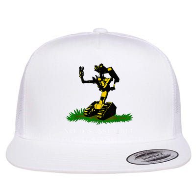 No Disassemble Apparel Flat Bill Trucker Hat