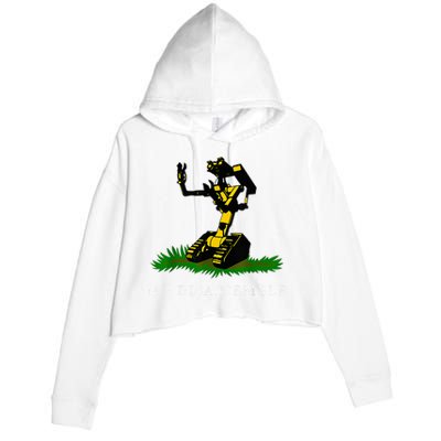 No Disassemble Apparel Crop Fleece Hoodie