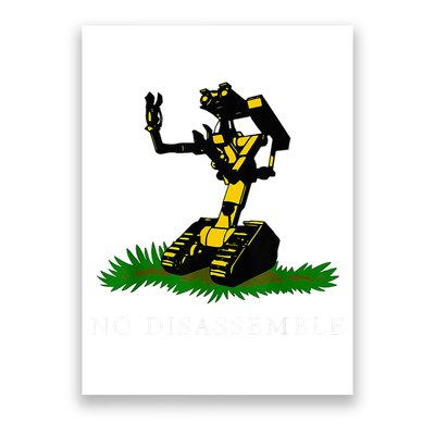 No Disassemble Apparel Poster