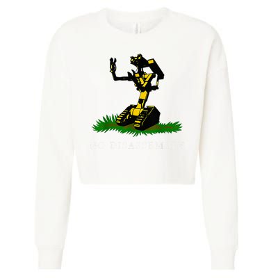 No Disassemble Apparel Cropped Pullover Crew