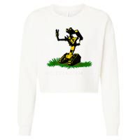 No Disassemble Apparel Cropped Pullover Crew
