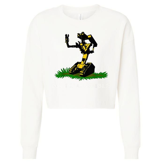 No Disassemble Apparel Cropped Pullover Crew
