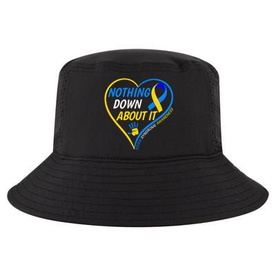 Nothing Down About It World Down Syndrome Awareness Day 2022 Cool Comfort Performance Bucket Hat