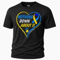 Nothing Down About It World Down Syndrome Awareness Day 2022 Cooling Performance Crew T-Shirt