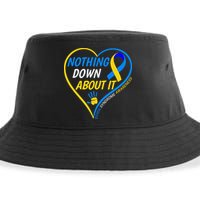 Nothing Down About It World Down Syndrome Awareness Day 2022 Sustainable Bucket Hat