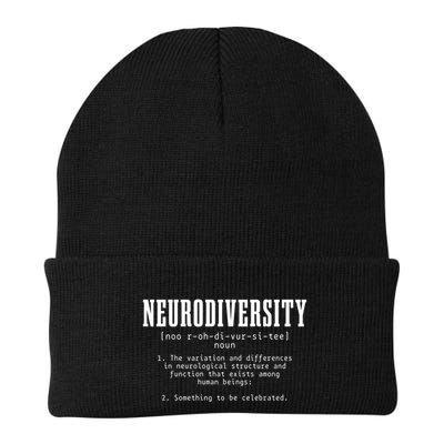 Neurodiversity Definition Autism Awareness Month Meaningful Gift Beanie