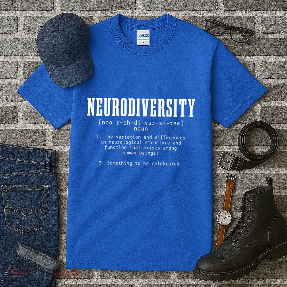Neurodiversity Definition Autism Awareness Month Meaningful Gift Tall T-Shirt