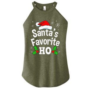 Naughty Dirty Adult Pajama Christmas Women's Perfect Tri Rocker Tank