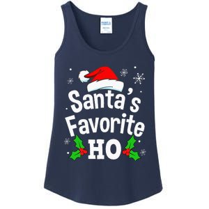 Naughty Dirty Adult Pajama Christmas Ladies Essential Tank