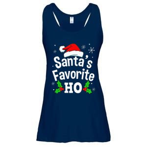 Naughty Dirty Adult Pajama Christmas Ladies Essential Flowy Tank