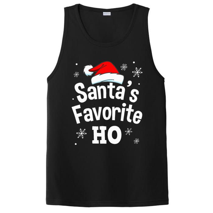 Naughty Dirty Adult Pajama Christmas PosiCharge Competitor Tank