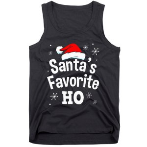 Naughty Dirty Adult Pajama Christmas Tank Top