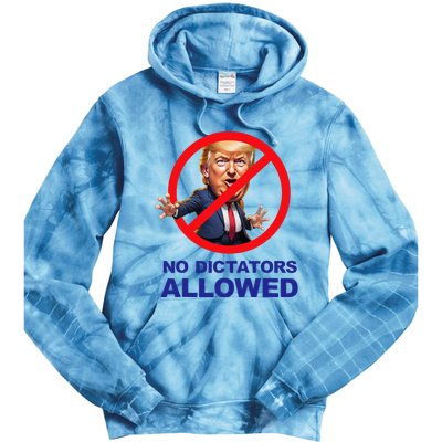 No Dictators Allowed Tie Dye Hoodie