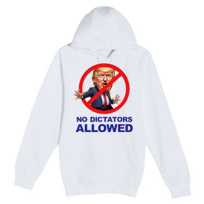 No Dictators Allowed Premium Pullover Hoodie